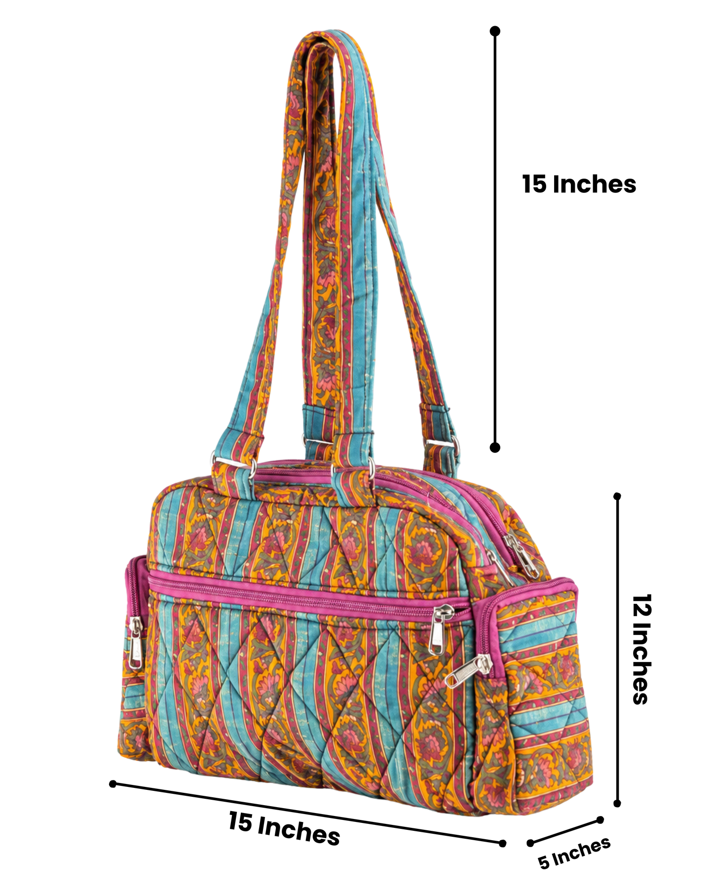 Vintage Stripes Cute Hand Bag