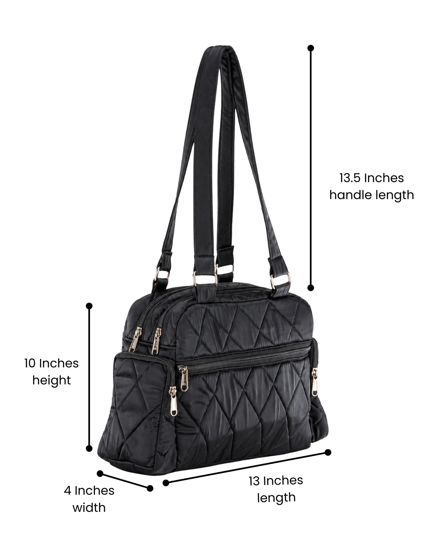 Charcoal black Cute Hand Bag