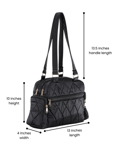 Charcoal black Cute Hand Bag