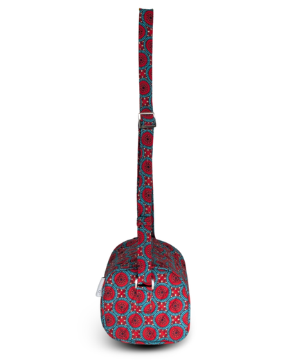 Crimson Lotus Duffle Sling