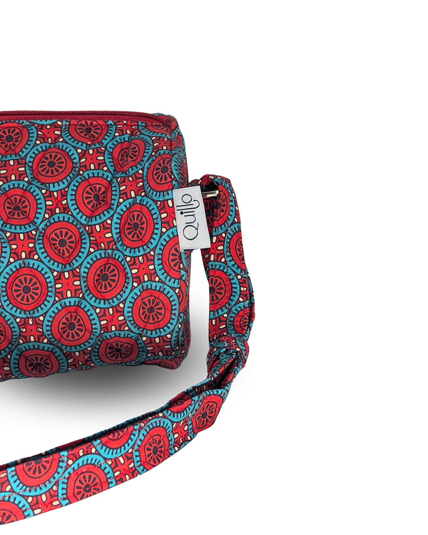 Crimson Lotus Duffle Sling