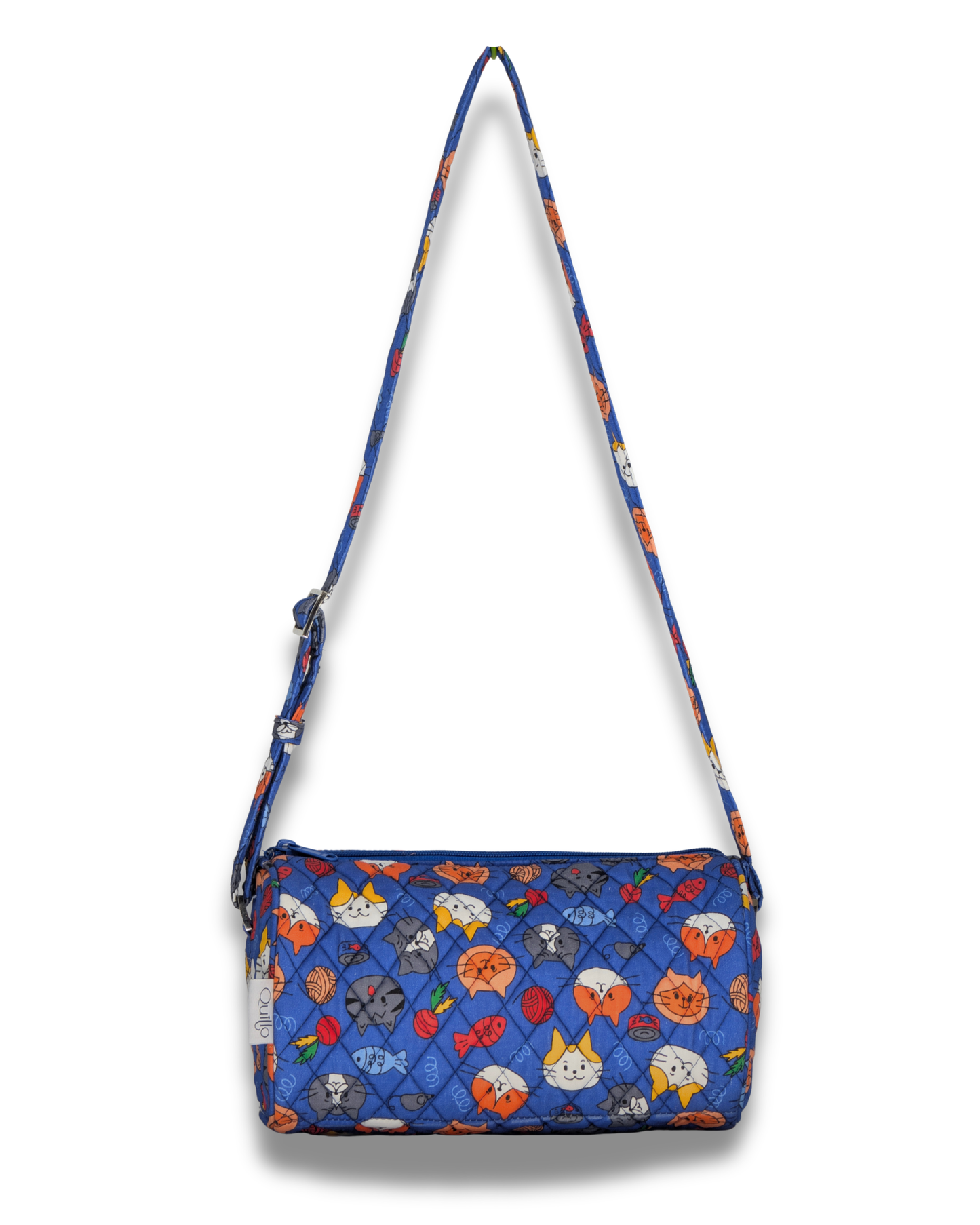 Cat and Fish Duffle Sling