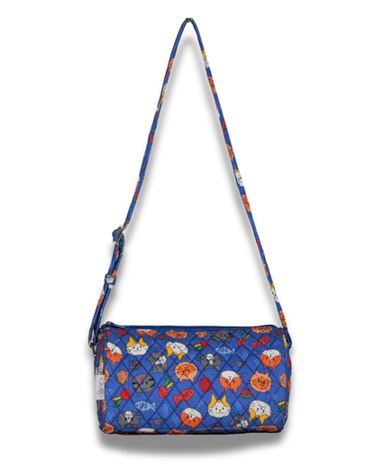 Cat and Fish Duffle Sling