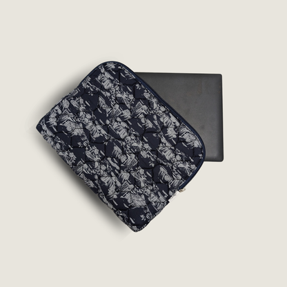 Pigeon Wing Quilted Laptop Sleeve