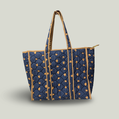 Dip Delight Oversized Tote Bag ( With Zip Closure )