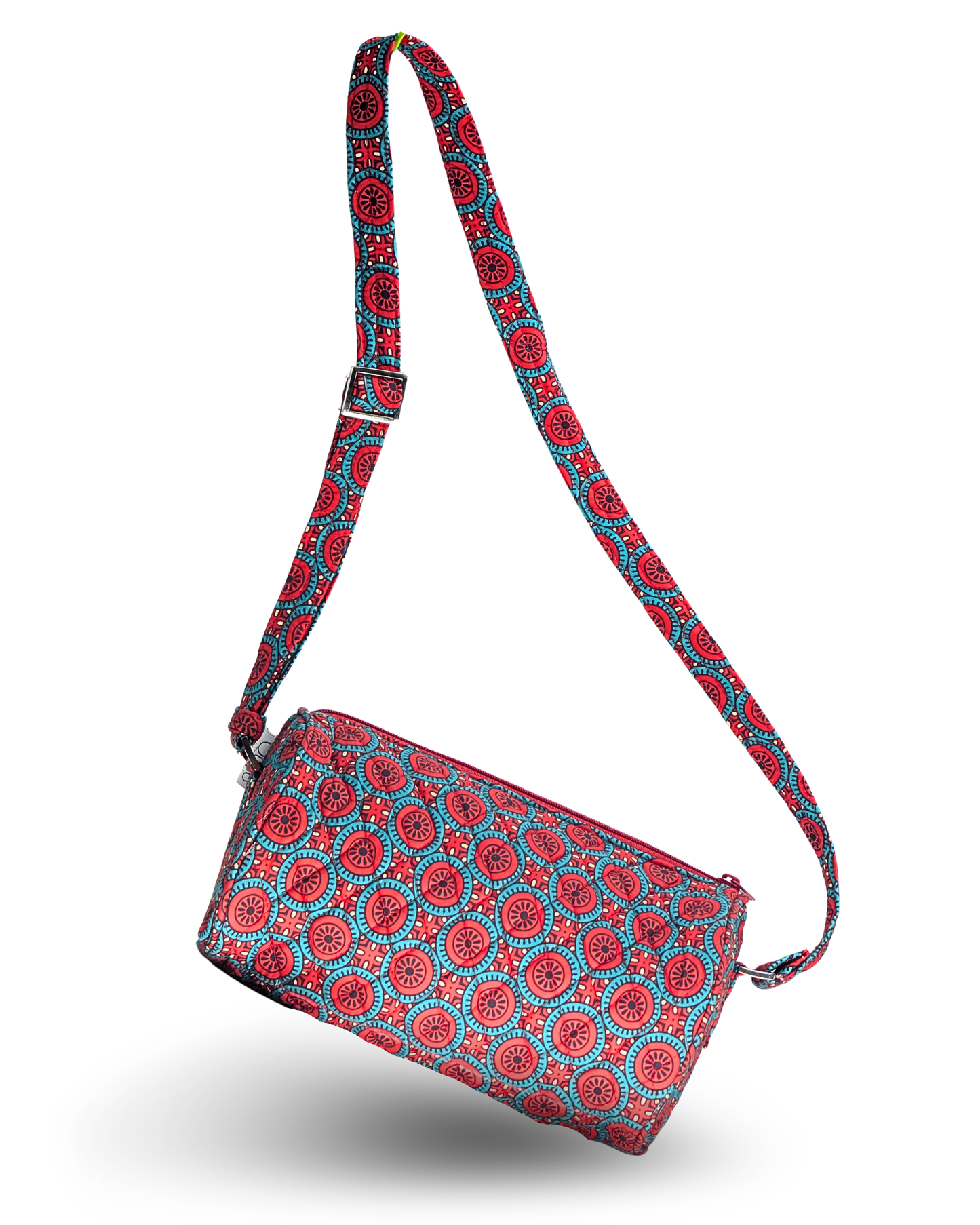 Crimson Lotus Duffle Sling