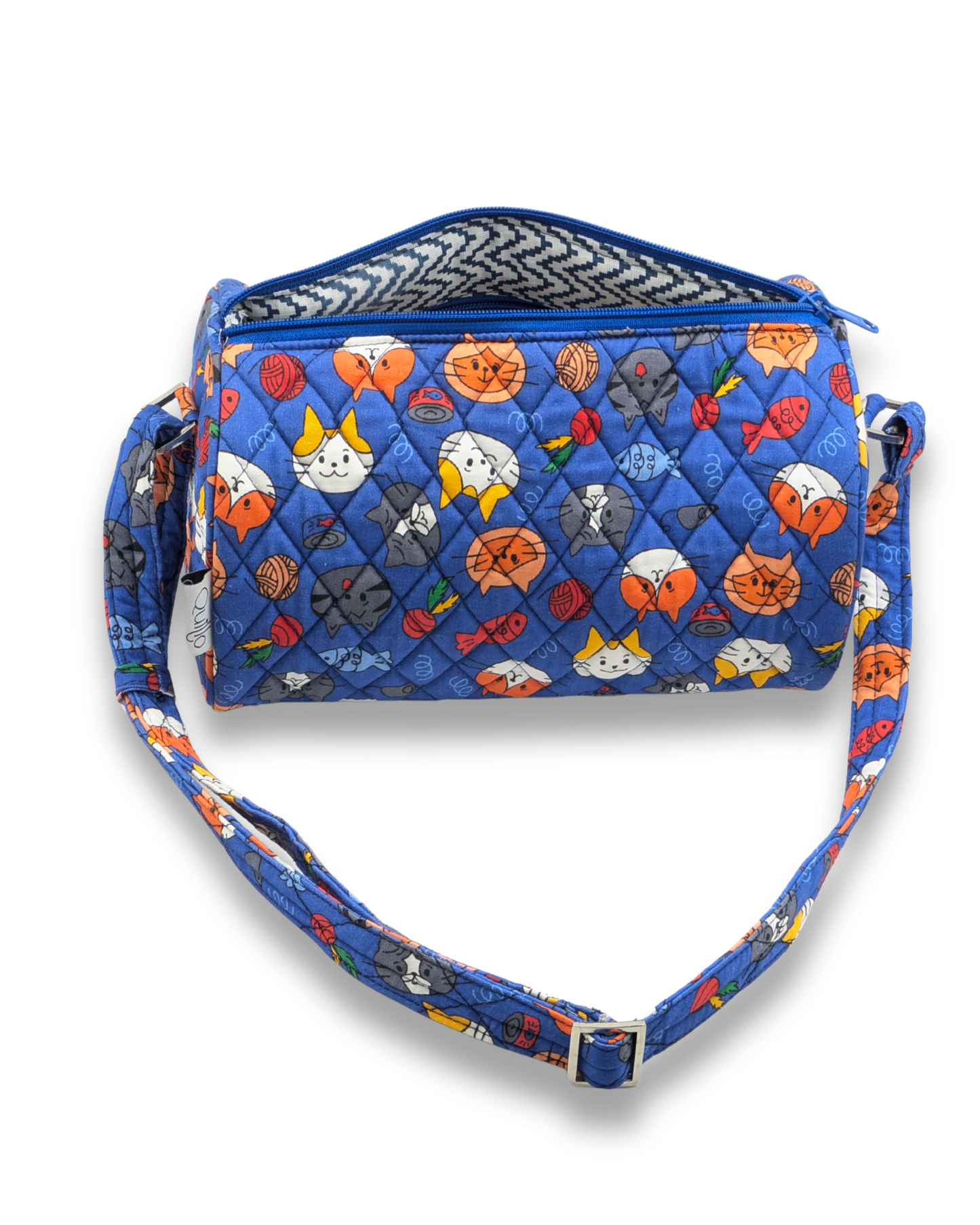 Cat and Fish Duffle Sling