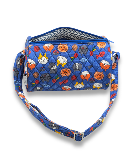 Cat and Fish Duffle Sling