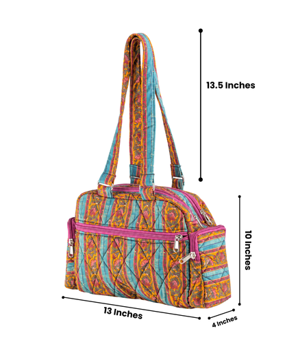 Vintage Stripes Cute Hand Bag