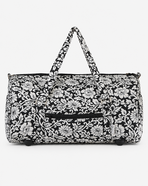Black and white Forest Duffle traveller