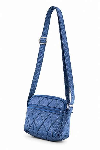 Dotted Navy Harmony Sling