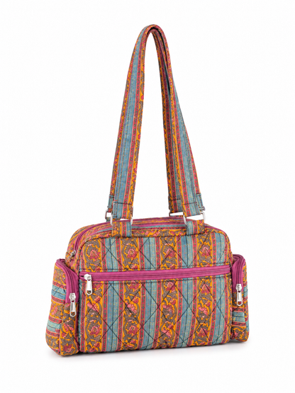 Vintage Stripes Cute Hand Bag