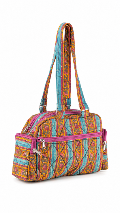 Vintage Stripes Cute Hand Bag