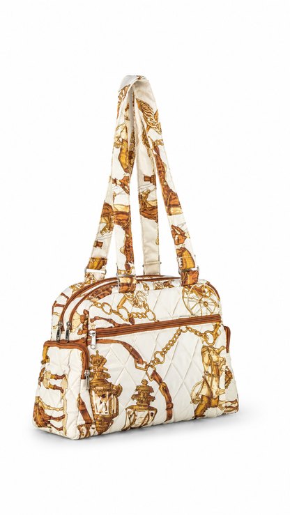 Gold Chariot Cute Hand Bag