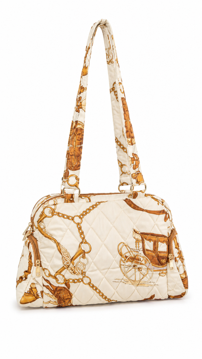 Gold Chariot Cute Hand Bag