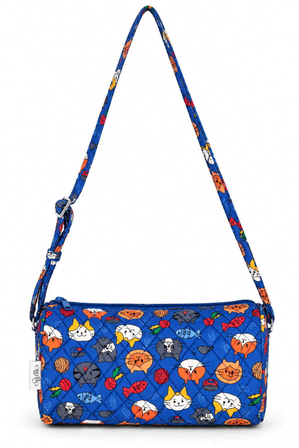 Cat and Fish Duffle Sling