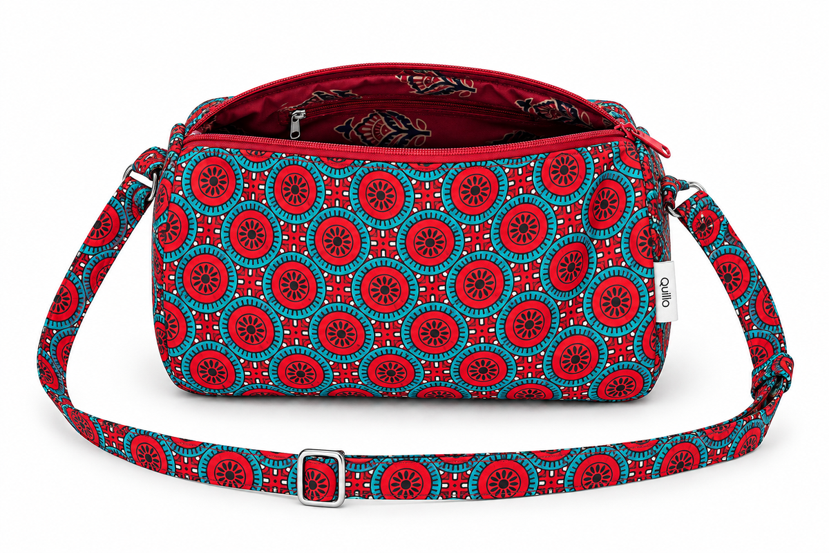 Desi Circles Duffle Sling